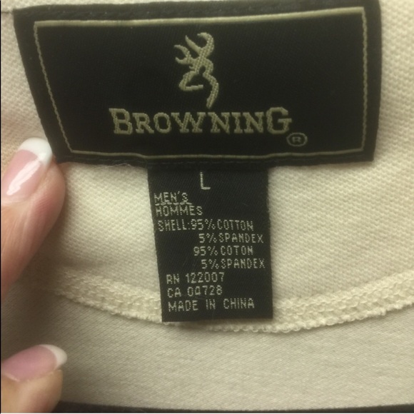NWOT BROWNING HUNTING POLO SHIRT - Picture 3 of 5